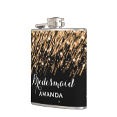 結婚式の引き出物フォールスター金ゴールド フラスク (左)