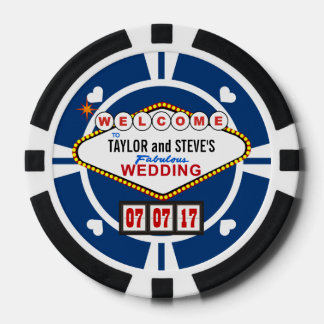 結婚式の引き出物ベガスカジノトランプのポーカーチップ ポーカーチップ