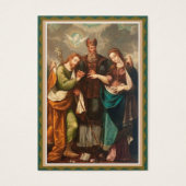 結婚式の引き出物ホーリーカードナブレムメアリー (正面)