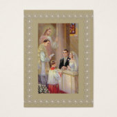 結婚式の引き出物ホーリーカード新郎新婦 (正面)