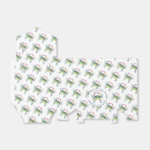 結婚式の引き出物ボックスウォータカラービーチ フェイバーボックス (折り畳みなし)