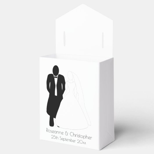 結婚式の引き出物ボックスズ新郎新婦 フェイバーボックス (オープン)