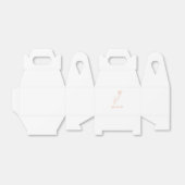 結婚式の引き出物ボックス フェイバーボックス (折り畳みなし)