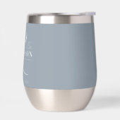 結婚式の引き出物ミセス・ダスティー・ブルー (左面)