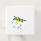 結婚式の引き出物ラベルウォーターカラーレモン フェイバータグ (インサイチュ)