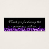 結婚式の引き出物ラベルパープルライト (裏面)