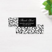 結婚式の引き出物ラベル白黒ダム (デスク)