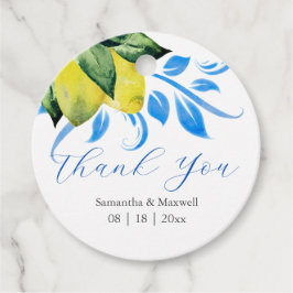 結婚式の引き出物ラベル フェイバータグ