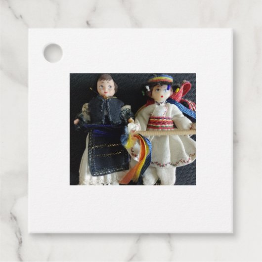 結婚式の引き出物ラベル フェイバータグ (正面)