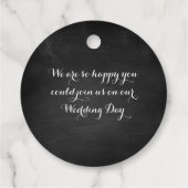 結婚式の引き出物ラベル フェイバータグ (裏面)