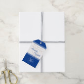 結婚式の引き出物ラベル |ブルーサンドドルビーチ結婚式 ギフトタグ (より糸付き)