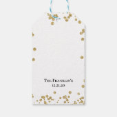 結婚式の引き出物ラベル、園区ホーレイワインラベル ギフトタグ (裏面)