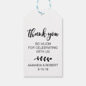 結婚式の引き出物ラベル |愛を育てる ギフトタグ (裏面)