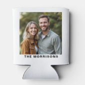 結婚式の引き出物写真ミニマモダンリスト 缶クーラー (裏面)