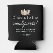 結婚式の引き出物応援からニューライウィズブラック 缶クーラー (裏面)