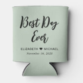 結婚式の引き出物最高のデイエバーセージ 缶クーラー (正面)