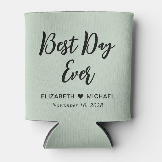 結婚式の引き出物最高のデイエバーセージ 缶クーラー (正面)