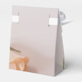 結婚式の引き出物箱インピーチテーマ フェイバーボックス (裏面サイド)