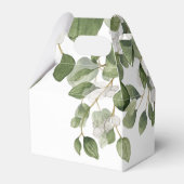結婚式の引き出物箱植物 フェイバーボックス (裏面サイド)