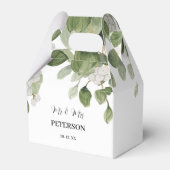 結婚式の引き出物箱植物 フェイバーボックス (正面サイド)