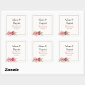 結婚式の引き出物 スクエアシール (シート)