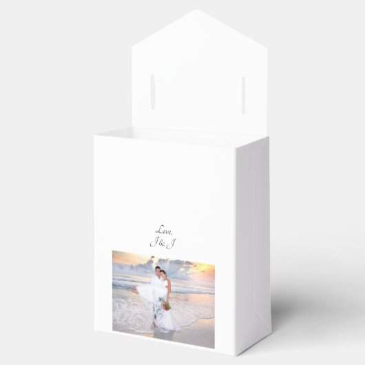 結婚式の引き出物 フェイバーボックス (オープン)