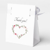 結婚式の引き出物 フェイバーボックス (裏面サイド)