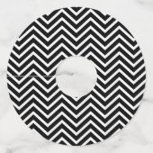 結婚式の引出物 黒単色 Mr & Mrs ワイングラスタグ (裏面)