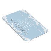 結婚式の後に幸せに日付磁石を保存 マグネット (右側)