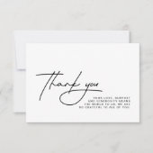 結婚式の御礼フォトカード サンキューカード (正面)
