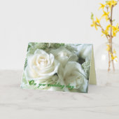 結婚式の恵み_カード カード (黄色い花)