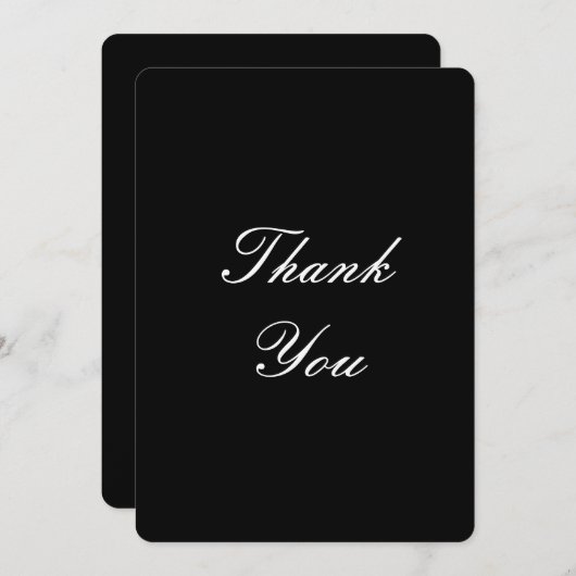 結婚式の感謝カード 招待状 (正面/裏面)