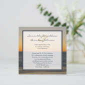 結婚式の披露宴のみの招待状 招待状 (スタンド正面)