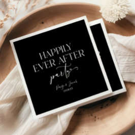 結婚式の披露宴の後ずっと楽しく スタンダードカクテルナプキン