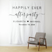 結婚式の披露宴の後ずっと楽しく タペストリー (インサイチュ)