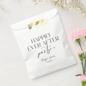 結婚式の披露宴の後ずっと楽しく フェイバーバッグ (封をした状態)