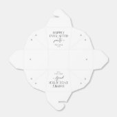 結婚式の披露宴の後ずっと楽しく フェイバーボックス (折り畳みなし)