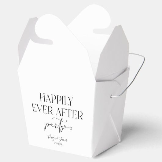 結婚式の披露宴の後ずっと楽しく フェイバーボックス (オープン)