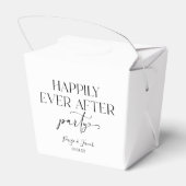 結婚式の披露宴の後ずっと楽しく フェイバーボックス (裏面サイド)