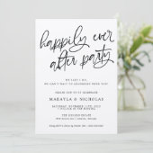 結婚式の披露宴の後ずっと楽しく 招待状 (スタンド正面)