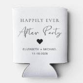 結婚式の披露宴の後ずっと楽しく 缶クーラー (裏面)