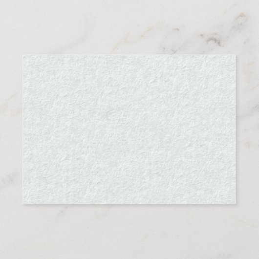 結婚式の披露宴 | エレガントな水彩画のユーカリ エンクロージャーカード (裏面)