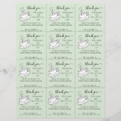 結婚式の披露宴 | Teaバッグ (裏面)