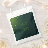 結婚式の招エレガント待のためのスパークルデザイン& フェイバーバッグ (クリップ留めされた状態)