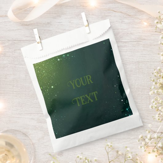 結婚式の招エレガント待のためのスパークルデザイン& フェイバーバッグ (クリップ留めされた状態)