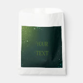 結婚式の招エレガント待のためのスパークルデザイン& フェイバーバッグ (正面)