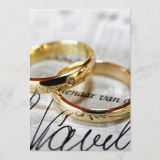 結婚式の招待または受け入れ 招待状