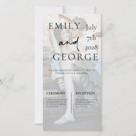 結婚式の招待テンプレート(写真あり)