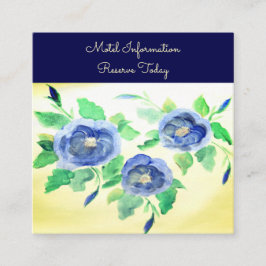 結婚式の招待情報エンクロージャカード コーリングカード