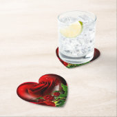 結婚式の招待状と文房具の日付の保存 ペーパーコースター (インサイチュ)